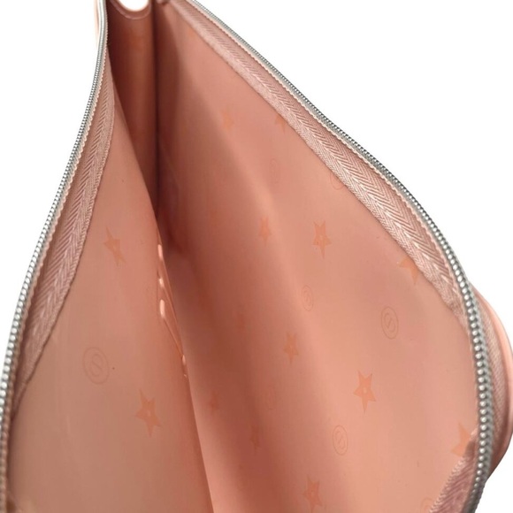 Dior Light Pink Vegan Leather Cosmetics Pouch - Picture 5 of 7